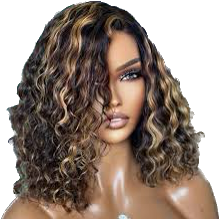Highlight Water Wave Bob Wig